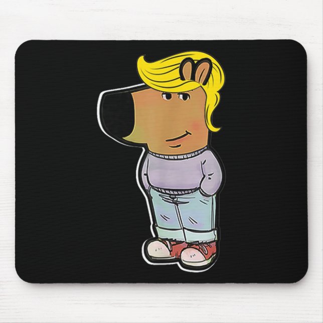 Chill Trump Meme Funny Chill Guys Meme  Mouse Pad (Front)