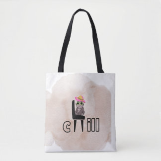 Chill Vibes Monkey | Funny Relaxing Cartoon Design Tote Bag
