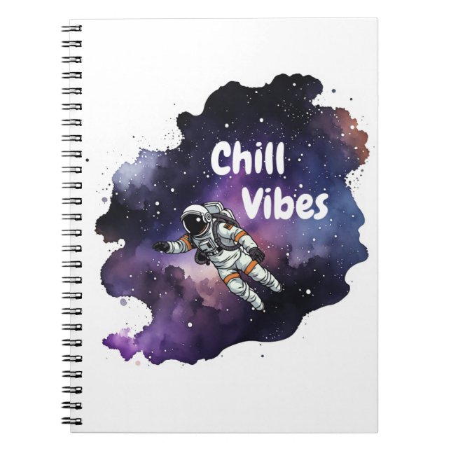 Chill Vibes Notebook (Front)