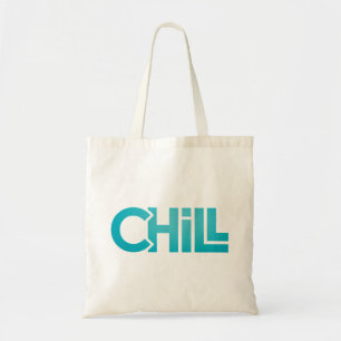 Chill Zen Minimalist Graphic Tee Meditation Yoga Tote Bag