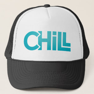 Chill Zen Minimalist Graphic Tee Meditation Yoga Trucker Hat