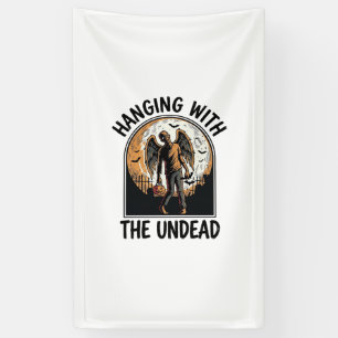 Chill Zombie Shirt Vintage Halloween Graphic_1 Banner