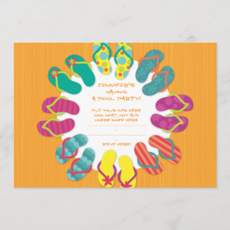 Chillaxing Invitation