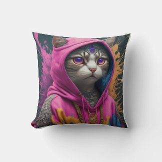 Chilled Out Cattitude Cushion