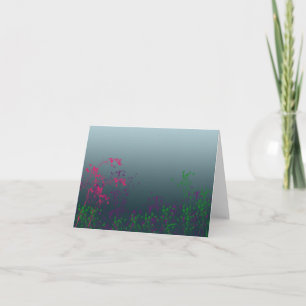 chilled out garden note card