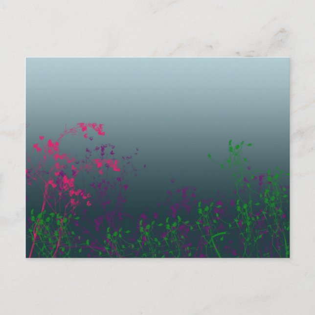chilled out garden postcard (Front)