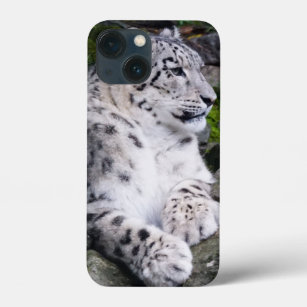 Chilled Out Snow Leopard iPhone 13 Mini Case