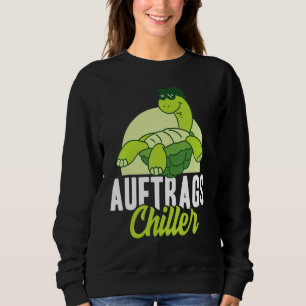 Chiller Relax Turtle Critter Cool Sweatshirt
