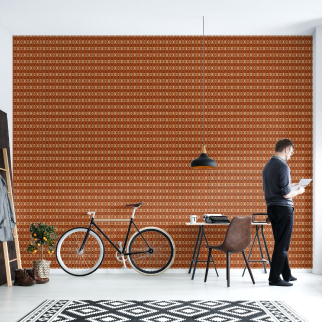 Chilli and garlic braid tiny wallpaper (Living Room)