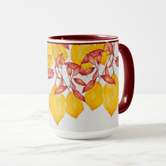 Chilli and Turmeric on a Combo Mug (15 oz. ) (Front Right)