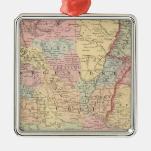 Chilli, Argentine Republic, Paraguay, and Uruguay Metal Ornament