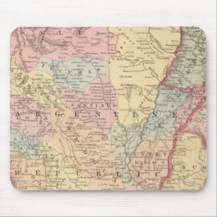 Chilli, Argentine Republic, Paraguay, and Uruguay Mouse Pad