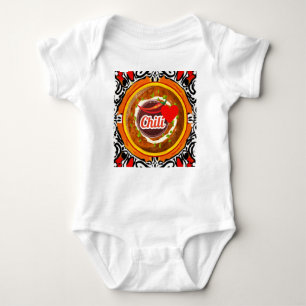 Chilli Bowl Baby Bodysuit