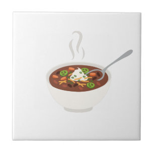 Chilli Bowl Ceramic Tile