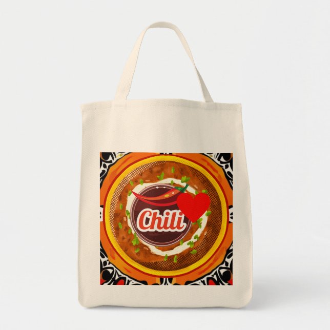 Chilli Bowl Tote Bag (Front)