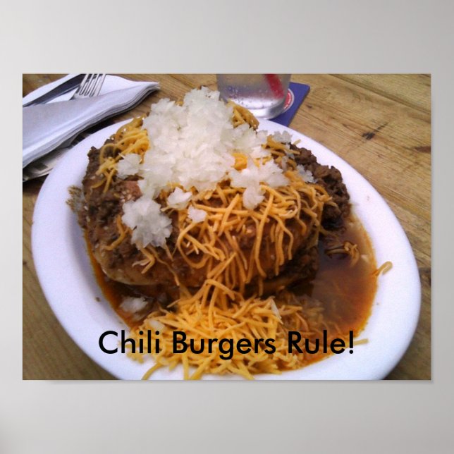 Chilli Burger Poster (Front)