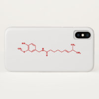 Chilli Capsaicin Molecular Chemical Formula