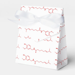 Chilli Capsaicin Molecular Chemical Formula Favour Box