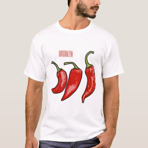 Chilli cartoon illustration T-Shirt