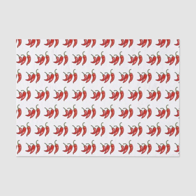Chilli cartoon illustration  tissue paper (Front)