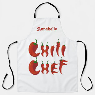 Chilli Chef Personalise Long Apron