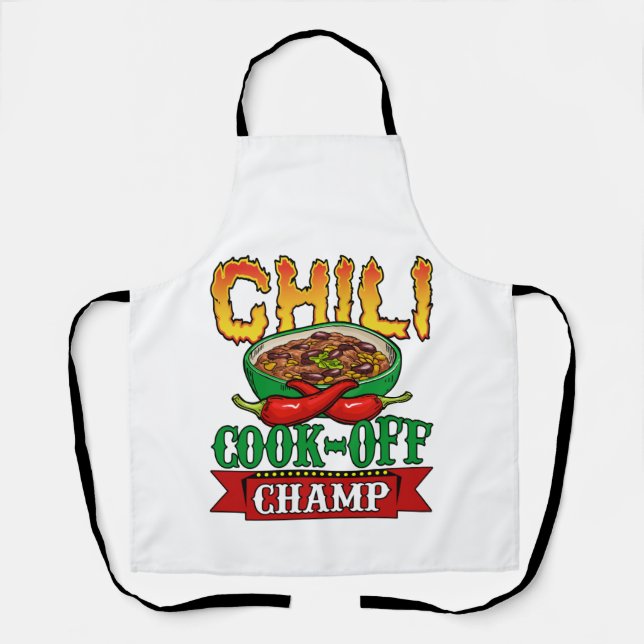 Chilli Cook Off Champ Competition Winner Apron (Front)