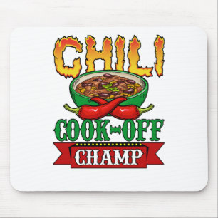 Chilli Cook Off Champ Competition Winner Mouse Pad