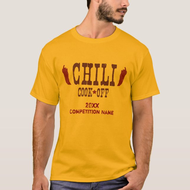 Chilli Cook Off Competition T-Shirt (Front)