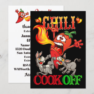 Chilli Cook Off Invitation