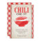 Chilli Cook Off Invitations ~ BBQ Invite