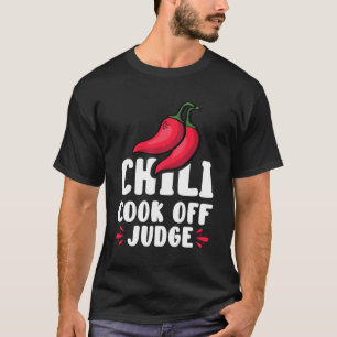 Chilli Cook Off Judge Red Chilli T-Shirt