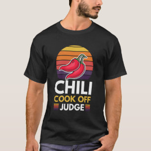 Chilli Cook Off Judge Red Chilli T-Shirt
