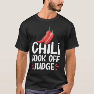 Chilli Cook Off Judge Spicy Red Peppers Fun Spicy T-Shirt