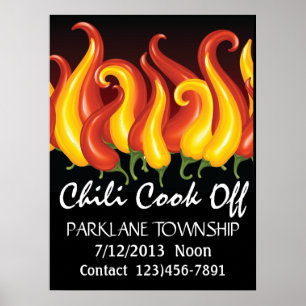 Chilli Cook Off Poster - SRF