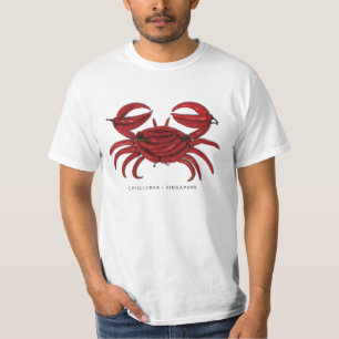 CHILLI CRAB, SINGAPORE T-Shirt