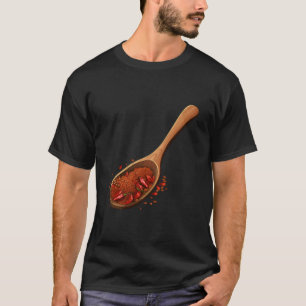 Chilli Hot Pepper Spoon Dried Chilli Spicy Peppers T-Shirt