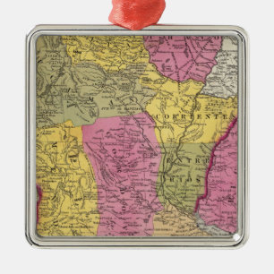 Chilli, La Plata And Uruguay Metal Ornament