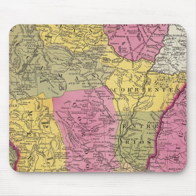 Chilli, La Plata And Uruguay Mouse Pad (Front)