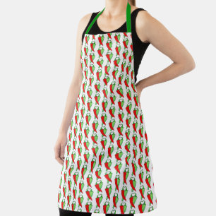 Chilli Lovers Apron Red or Green? in 3 sizes