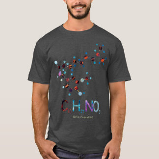 Chilli Molecule Capsaicin Chemistry T-Shirt