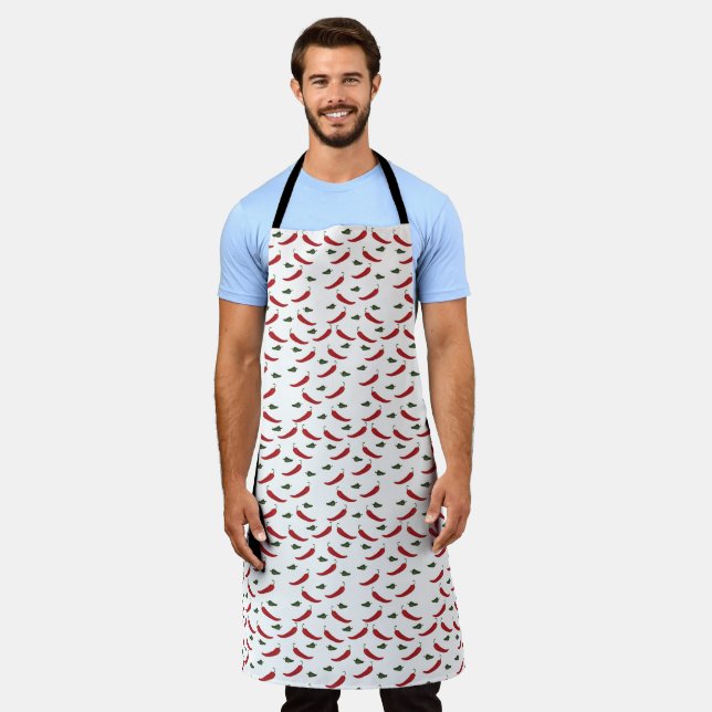 Chilli Pepper Apron (Worn)