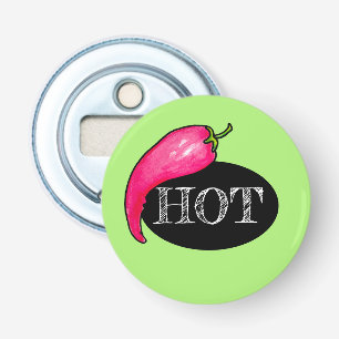 Chilli pepper bottle opener
