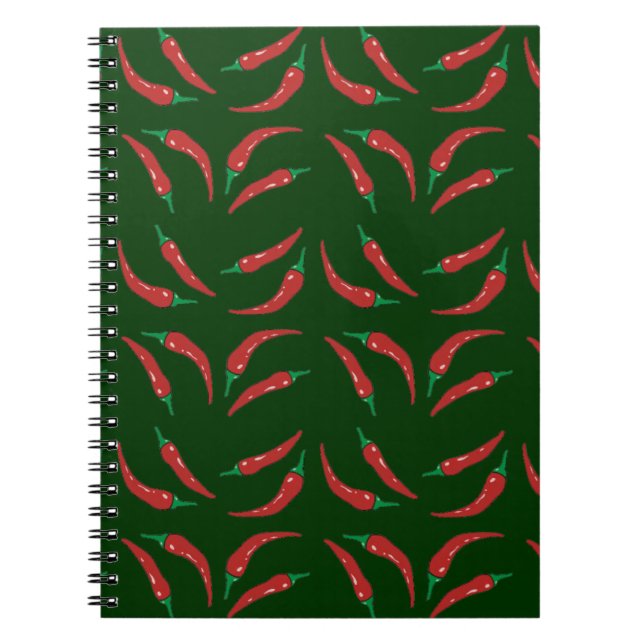 chilli pepper, cookery notebook (Front)