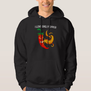 Chilli Pepper For Men Women Red Spicy Flaming Jala Hoodie