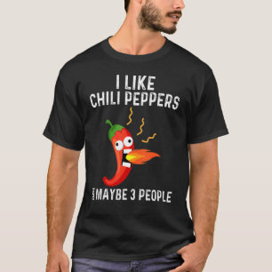 Chilli Pepper For Men Women Spicy Habanero Chile T-Shirt