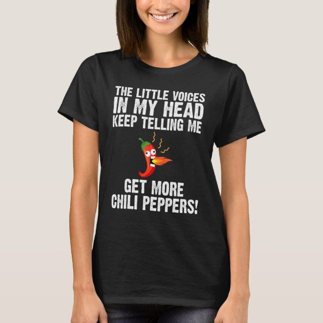   Chilli Pepper For Men Women Spicy Habanero Chile T-Shirt (Front)