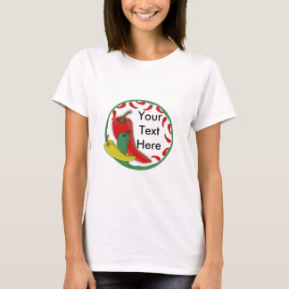 Chilli Pepper Group Circle Frame3 T-Shirt