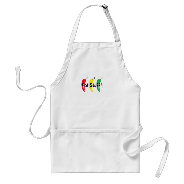 chilli pepper, Hot Suff ! - Customised Standard Apron (Front)