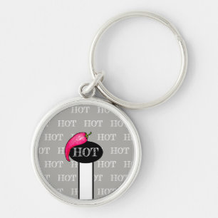 Chilli pepper key ring