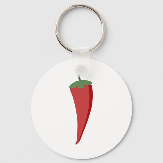 Chilli pepper key ring (Front)